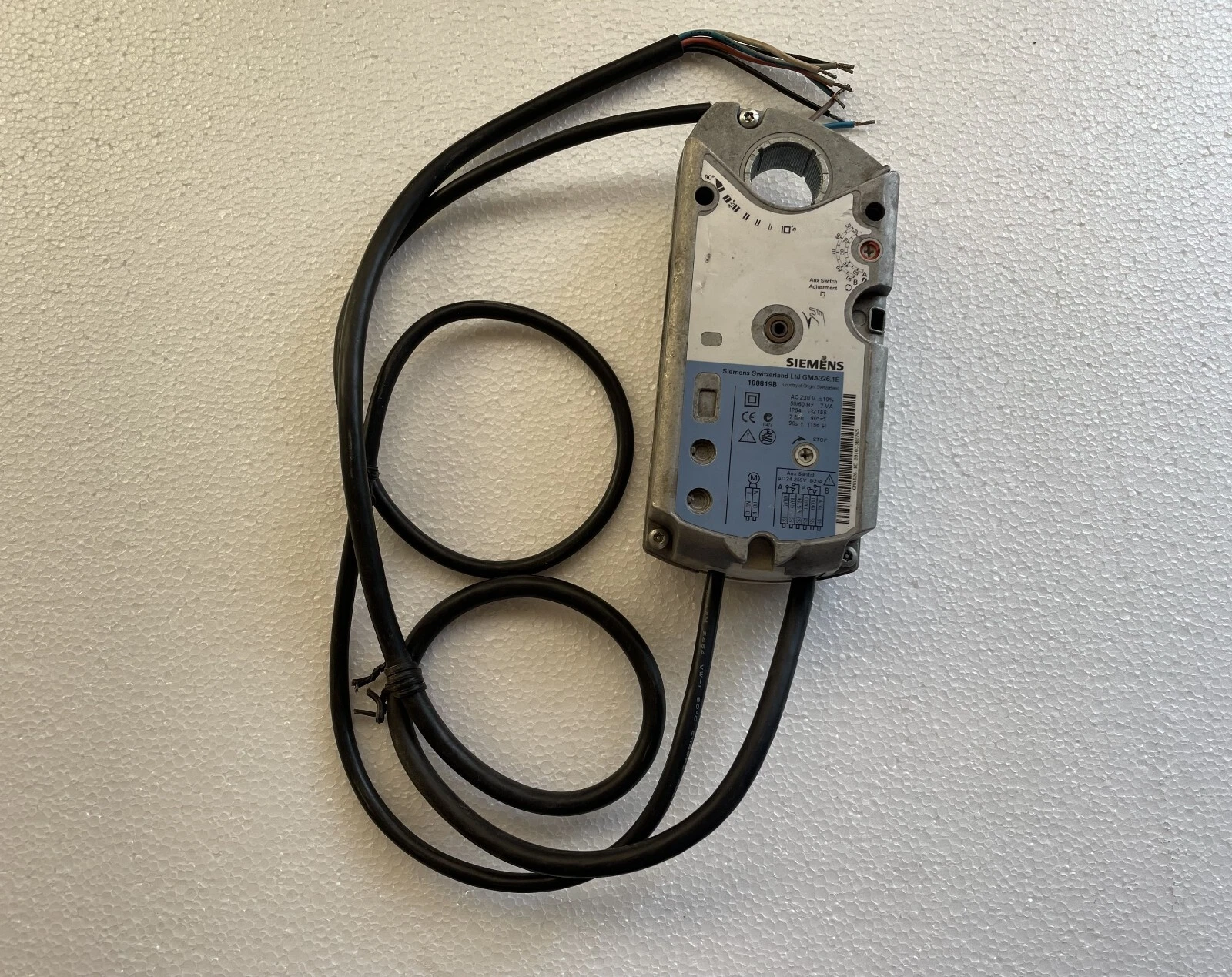 Siemens GMA326.1E Fire Damper Actuator Siemens / GMA326.1E  Fire Damper New